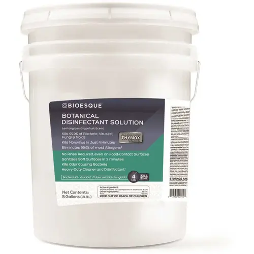 5 Gallon Pail Botanical Disinfectant Solution