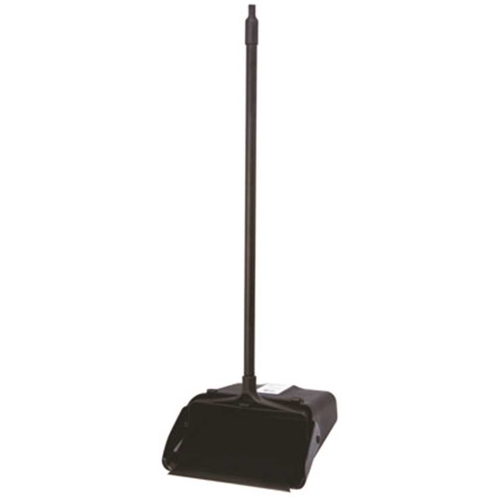 Appeal 881750 13 in. Plastic Lobby Dust Pan Black