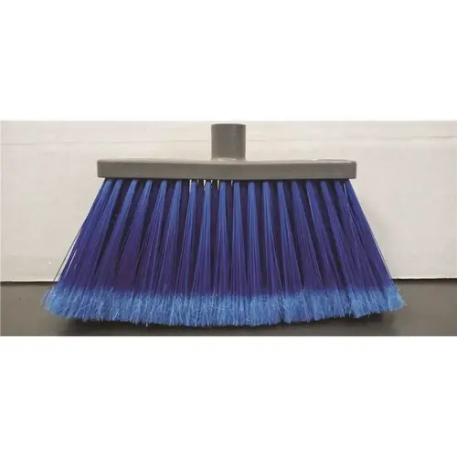 Blue Bristle Angle Broom Head It Is Made From 100% Recycled Plastic Bottles Blue Bristle Angle Broom Head It Is Made From 100% Recycled Plastic Bottles
