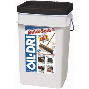 Oil Dri I05000G60 20 lb. QuickSorb Concentrated Absorbent Grey