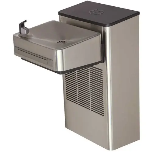 Wall Mount ADA Filtered Water Cooler Drinking Fountain Stainless Steel Wall Mount ADA Filtered Water Cooler Drinking Fountain Stainless Steel