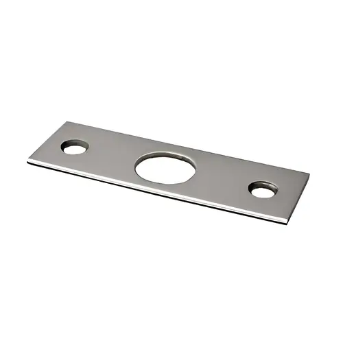 Brushed Stainless Strike Plate