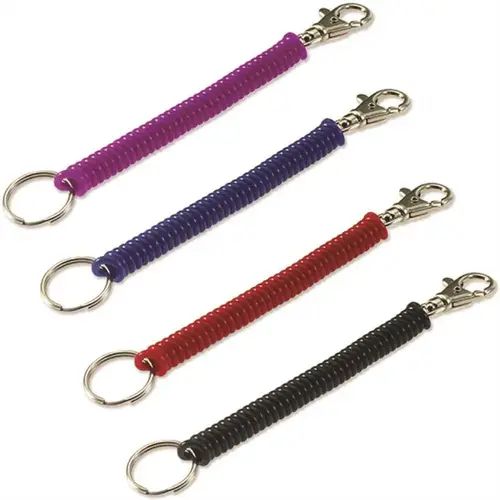 Coil with Trigger Snap Assorted - pack of 20