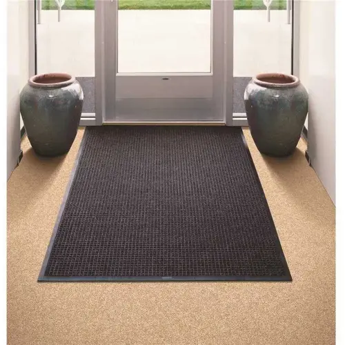 WaterHog Classic Charcoal 35 in. x 58 in. Universal Cleated Backing Indoor / Outdoor Mat WaterHog Classic Charcoal 35 in. x 58 in. Universal Cleated Backing Indoor / Outdoor Mat