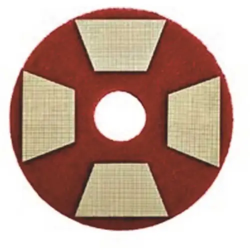 Trizact Diamond Buffing Floor Pad Red - pack of 6 Trizact Diamond Buffing Floor Pad Red - pack of 6