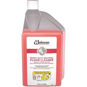 SC JOHNSON 680081 1 Qt. Heavy Duty Neutral Floor Cleaner sqeeze and pour bottle