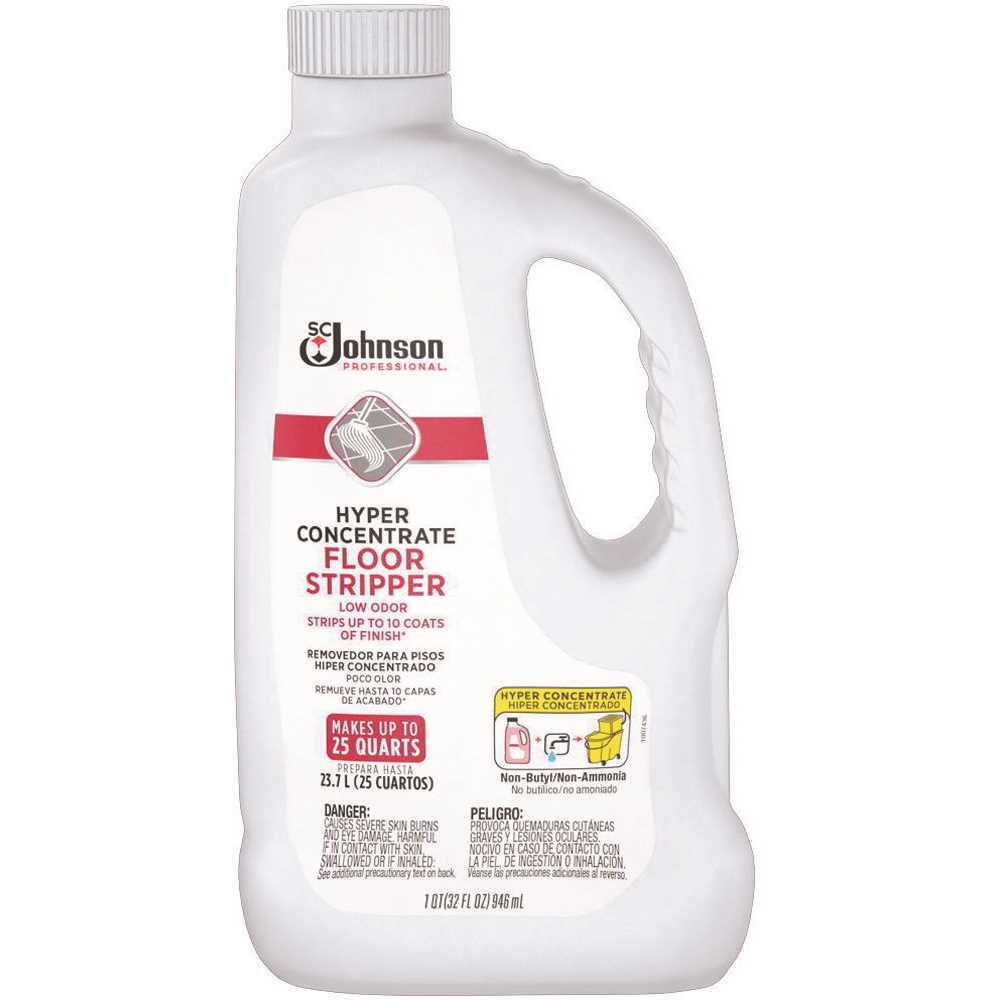 SC JOHNSON 680078 1 Qt. Hyper Concentrate Floor Stripper