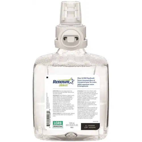 Select RB8 1.2 l Clear and Mild Hand Soap Select RB8 1.2 l Clear and Mild Hand Soap