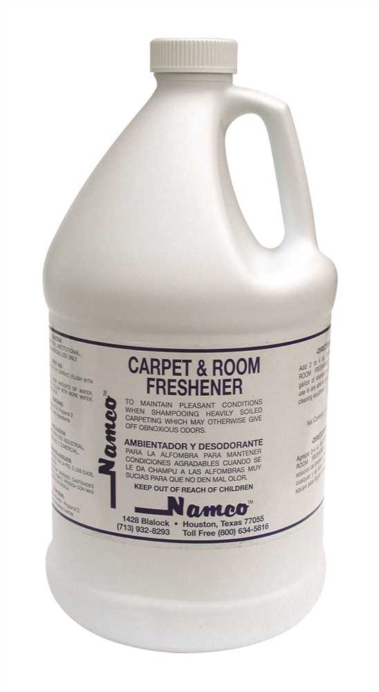 NAMCO 5100 CARPET AND ROOM DEODORIZER, PLUMERIA, GALLON Clear Buy Now