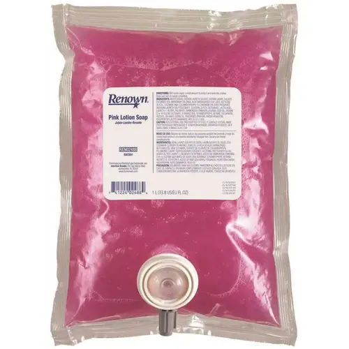 1000 ml Pink Lotion Hand Soap Refill 1000 ml Pink Lotion Hand Soap Refill