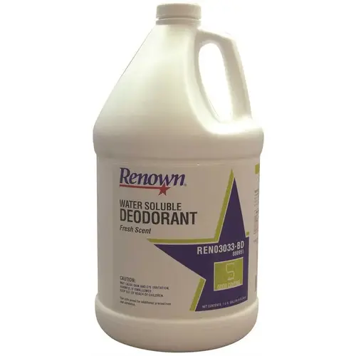1 Gal. Fresh Scent Water Soluble Deodorant Clear