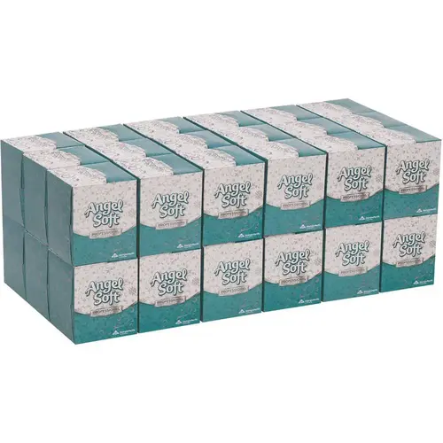 White Premium Facial Tissue Cube Box - pack of 36