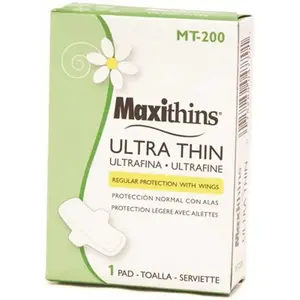Maxithins MT-200 Ultra-Thin With Guards, Vending Box - pack of 200