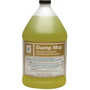 SPARTAN CHEMICAL COMPANY 301604 Damp Mop 1 Gallon Lemon Scent Neutral Floor Cleaner Yellow