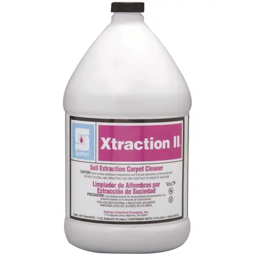 1 Gallon Springtime Scent Carpet Extraction Cleaner Light Green