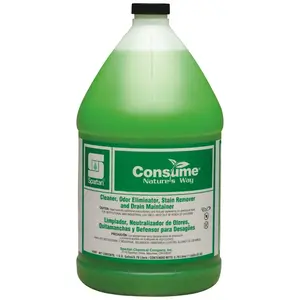 Consume 309704 1 Gal. Vanilla Scented Enzyme Digestant Odor Absorber Green