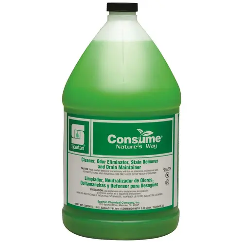 1 Gal. Vanilla Scented Enzyme Digestant Odor Absorber Green