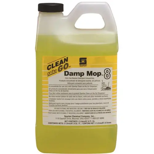 Damp Mop 2 Liter Lemon Scent Neutral Floor Cleaner Yellow
