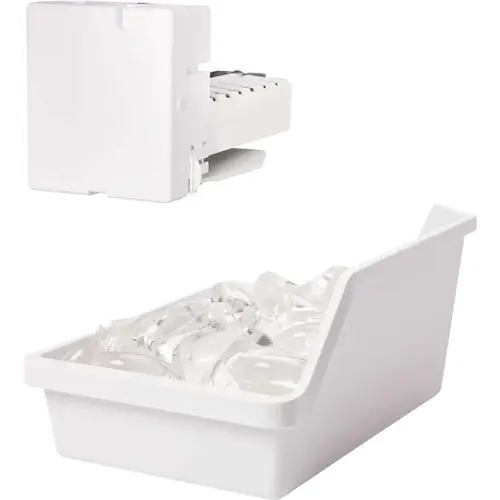 Ice Maker Kit for Top Mount Refrigerators White Ice Maker Kit for Top Mount Refrigerators White