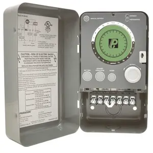 Paragon Building Products 9145-00 Defrost Timer, 1 SPDT, 1 SPST, Tri Volt Electronic, Time, Temperature, Pressure Termination Gray