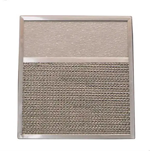 Aluminum Range Hood Filter with 4 in. Light Lens 10-13/16 in. x 11-13/16 in. x 1/2 in