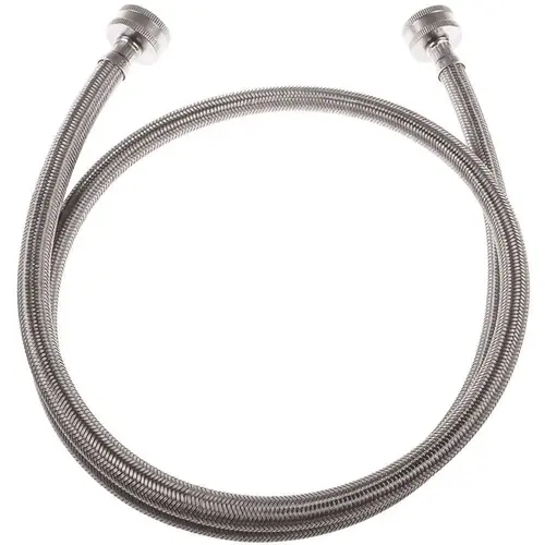 3/4 in. x 3/4 in. x 72 in. Braided Stainless Steel Washing Machine Hose