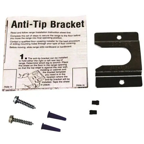 Range Anti Tip Kit Silver Range Anti Tip Kit Silver