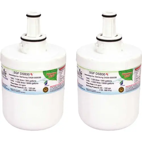 Replacement Water Filter for Samsung DA29-00003B - pack of 2