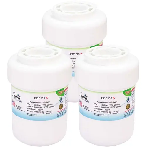 Replacement Water Filter for GE MWF - pack of 3 Replacement Water Filter for GE MWF - pack of 3