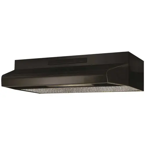 ADA Series 24 in. ENERGY STAR Certified Convertible Under Cabinet Range Hood with Light in Black