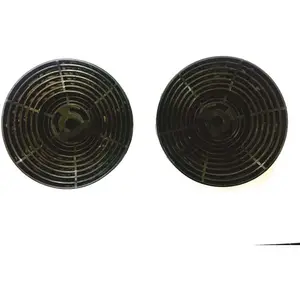 Winflo WRHF003S2 Range Hood Carbon/Charcoal Filters for Ductless/Ventless Recirculating Installation and Replacement for (-Piece) Gray