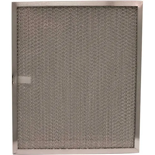 9.88 in. x 11.69 in. x .34 in. Aluminum Range Hood Filter