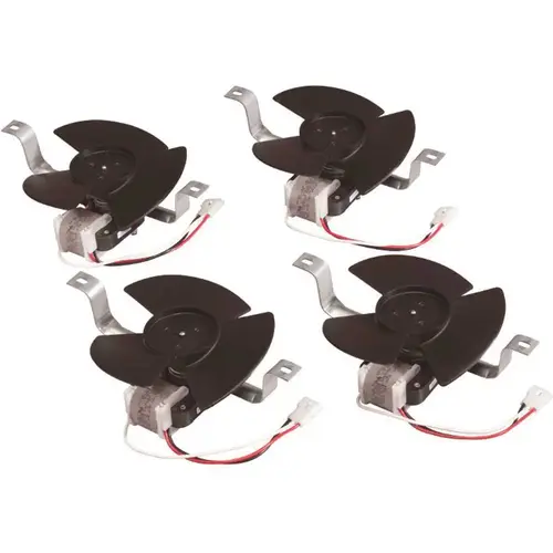 Replacement Range Hood Fan Assembly for 41000 Series Black & Silver Replacement Range Hood Fan Assembly for 41000 Series Black & Silver