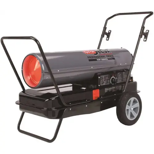 Delux 180K or 220K BTU Kerosene Forced Air Heater Gray