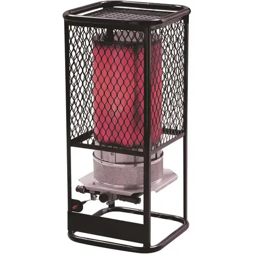 125,000 BTU Heavy Duty Portable Radiant Propane Heater Silver