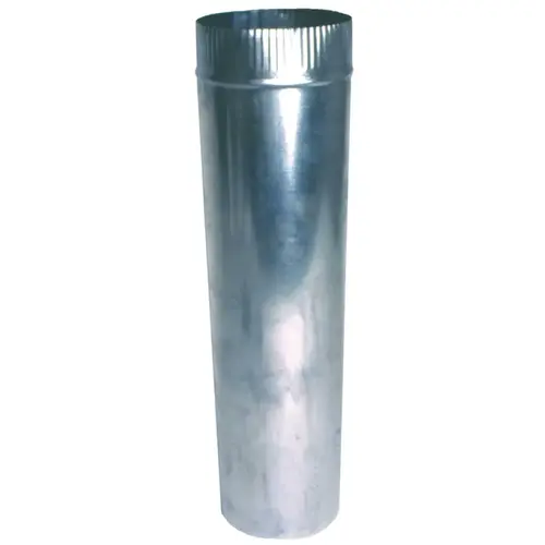 4 in. x 24 in. Round Aluminum Pipe 4 in. x 24 in. Round Aluminum Pipe