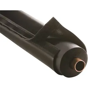 Airex Mfg. 72E-B AIREX E-FLEX GUARD, HVAC LINE SET AND OUTDOOR PIPE INSULATION PROTECTION, FITS 1/2 IN. INSULATION, BLACK