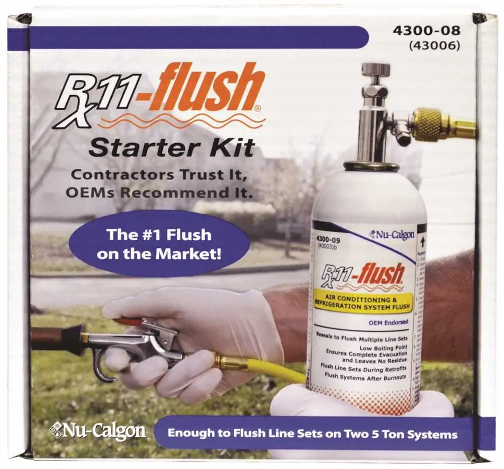 National Brand Alternative RX11-FLUSH STARTER KIT 4300-08 National Brand Alternative RX11-FLUSH STARTER KIT 4300-08