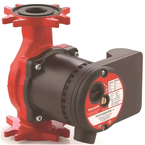 3-Speed 15 GPM Aquapump Hydronic Circulating Pump Red 3-Speed 15 GPM Aquapump Hydronic Circulating Pump Red