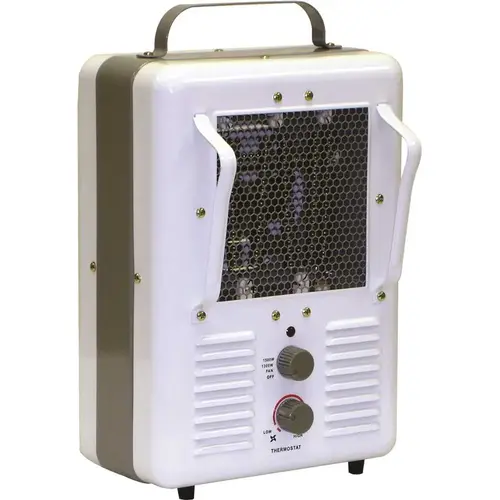 5,120 BTU 1,500-Watt 120-Volt Fan Forced Milkhouse Style Portable Heater 5,120 BTU 1,500-Watt 120-Volt Fan Forced Milkhouse Style Portable Heater