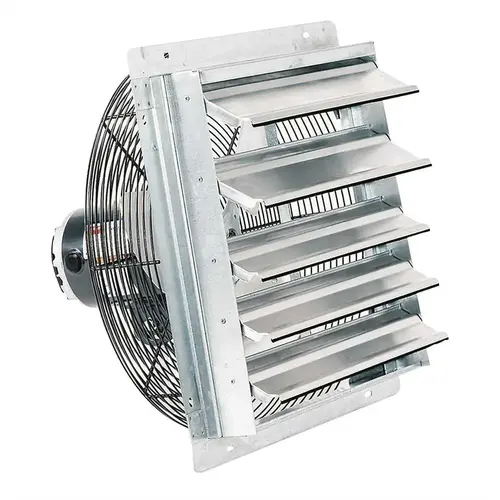 16" Blade, 1/20 hp, 1,095 Max CFM, Single Phase Vertical & Horizontal Mounting Direct Drive Fan