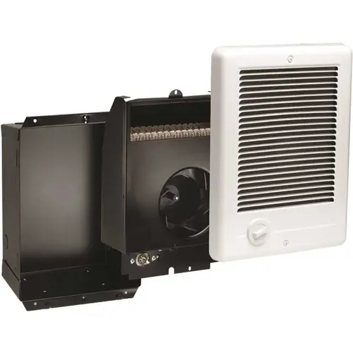 Com-Pak 1,000-Watt 120-Volt Fan-Forced In-Wall Electric Heater in White Com-Pak 1,000-Watt 120-Volt Fan-Forced In-Wall Electric Heater in White