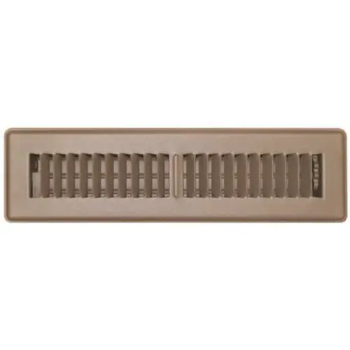 2 in. x 12 in. Brown Floor Register 2 in. x 12 in. Brown Floor Register