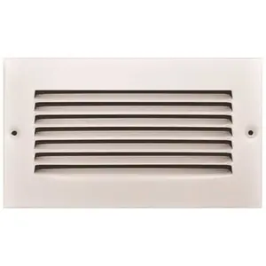 TruAire 170 08X04 8 In. X 4 In. Stamped Return Air Grille (White)