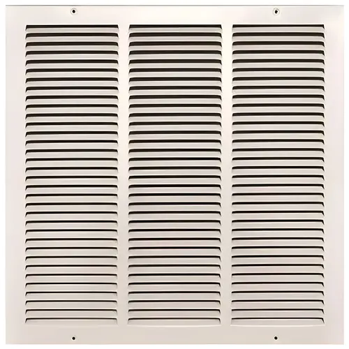 18 in. x 18 in. White Stamped Return Air Grille 18 in. x 18 in. White Stamped Return Air Grille
