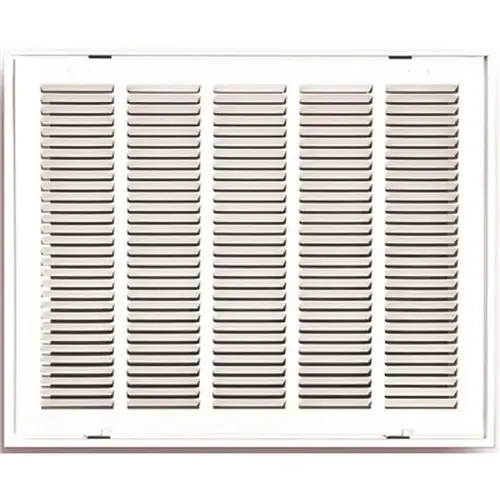 20 in. x 20 in. White Stamped Hinged Return Air Filter Grille 20 in. x 20 in. White Stamped Hinged Return Air Filter Grille