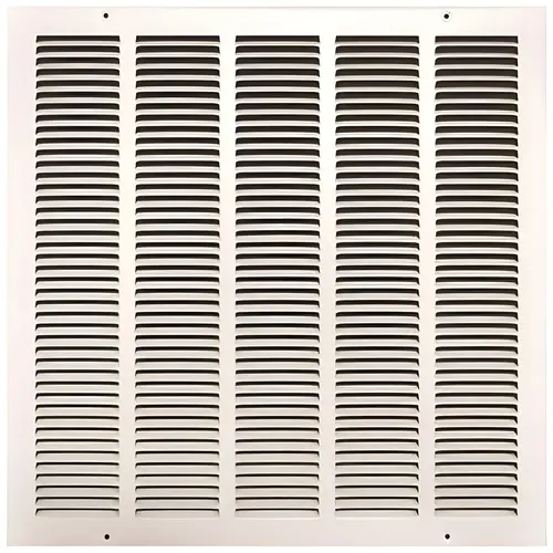 20 in. x 20 in. White Stamped Return Air Grille 20 in. x 20 in. White Stamped Return Air Grille