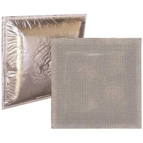 2 ft. x 2 ft. Perforated Face T-Bar Return Lay-In Diffuser with Universal Fiberglass Back White