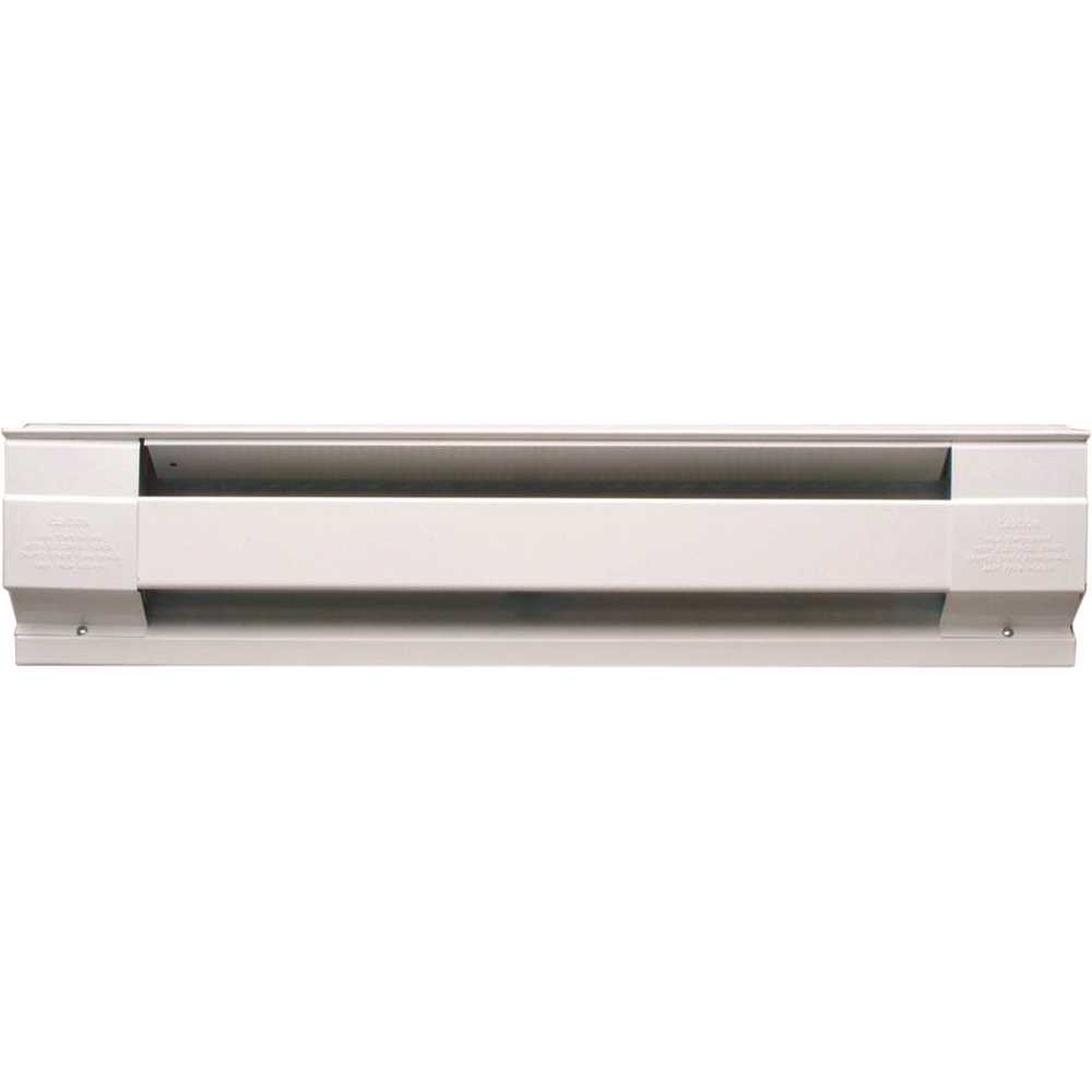 Cadet 4F1000W 48 in. 1,000-Watt 240-Volt Electric Baseboard Heater in White