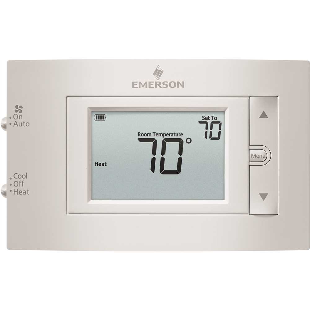 Emerson 1F83C-11NP Digital Non-Programmable Thermostat